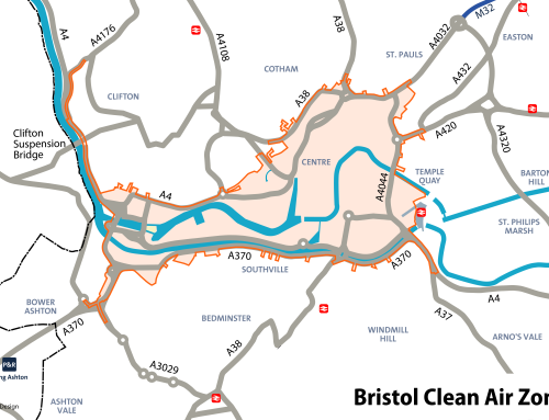 Get familiar with the area covered by Bristol’s Clean Air Zone